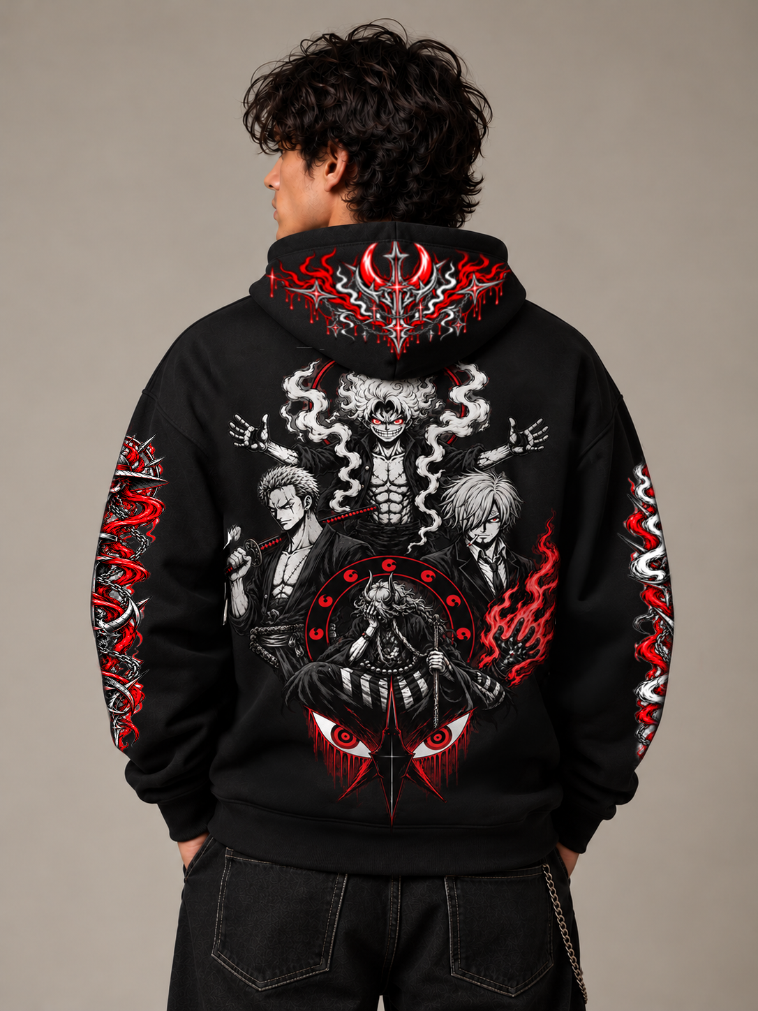 One Piece Graphic Oversized Hoodie | SHADOWX