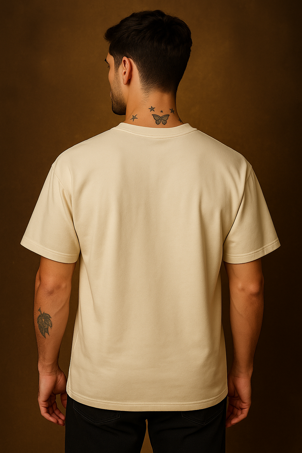 Naruto-Inspired Oversized T-Shirt – 240 GSM French Terry Cotton