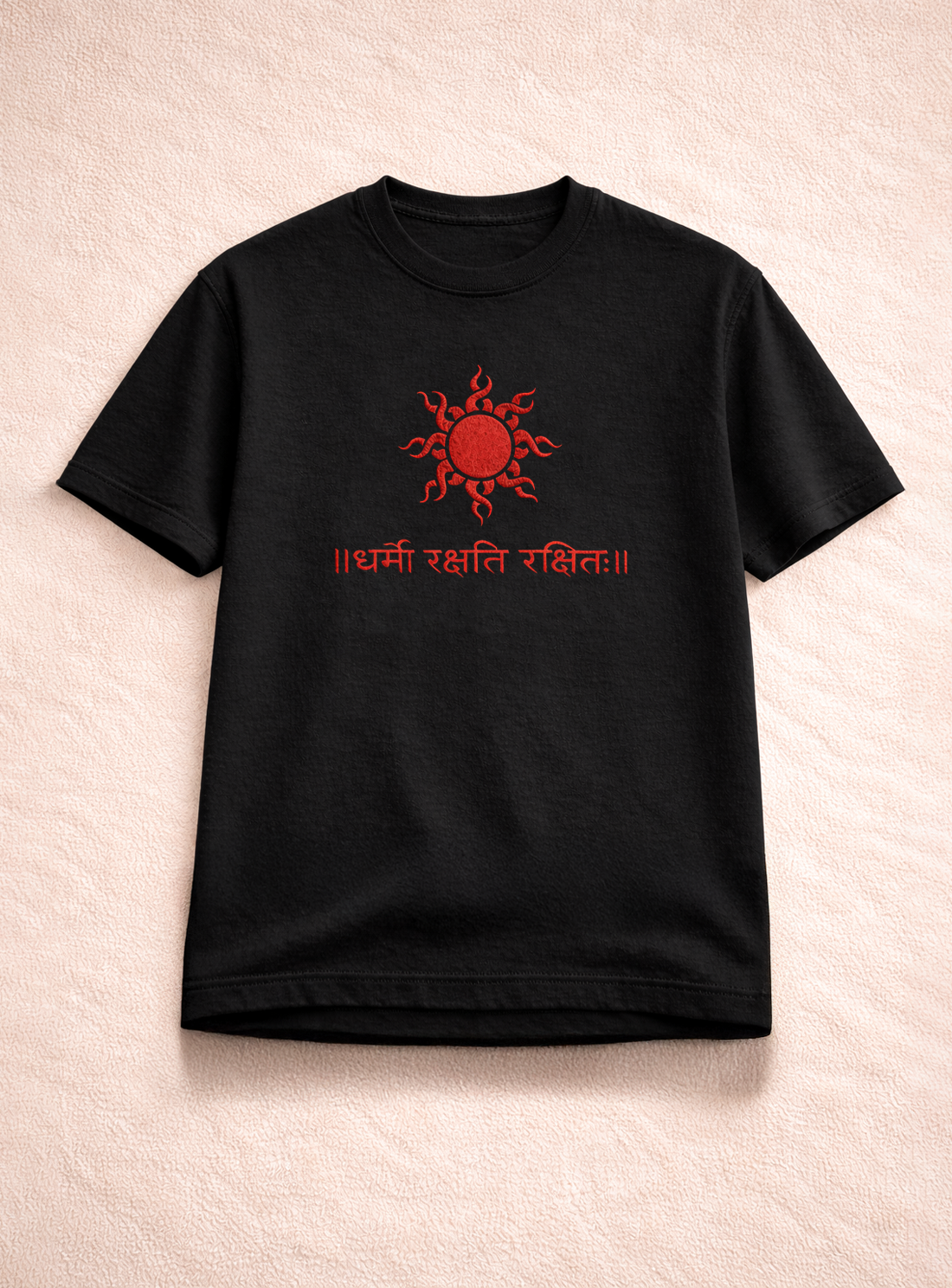 Dharmo Rakshati Rakshitah Oversized T-Shirt – shadowX