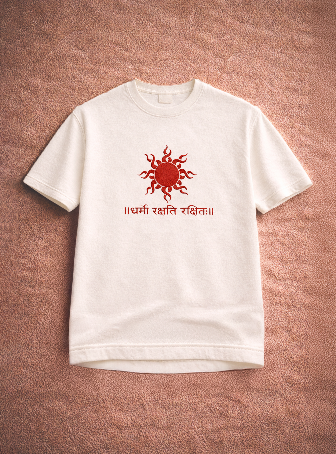 Dharmo Rakshati Rakshitah Oversized T-Shirt – shadowX