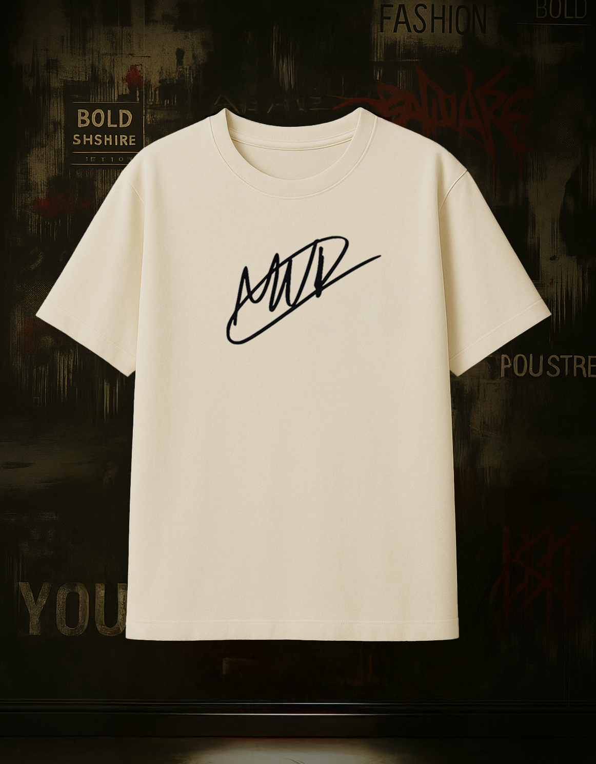 Best F1 Tshirt - Max MV1 Racing Oversized T-Shirt – Premium 240 GSM Cotton Terry