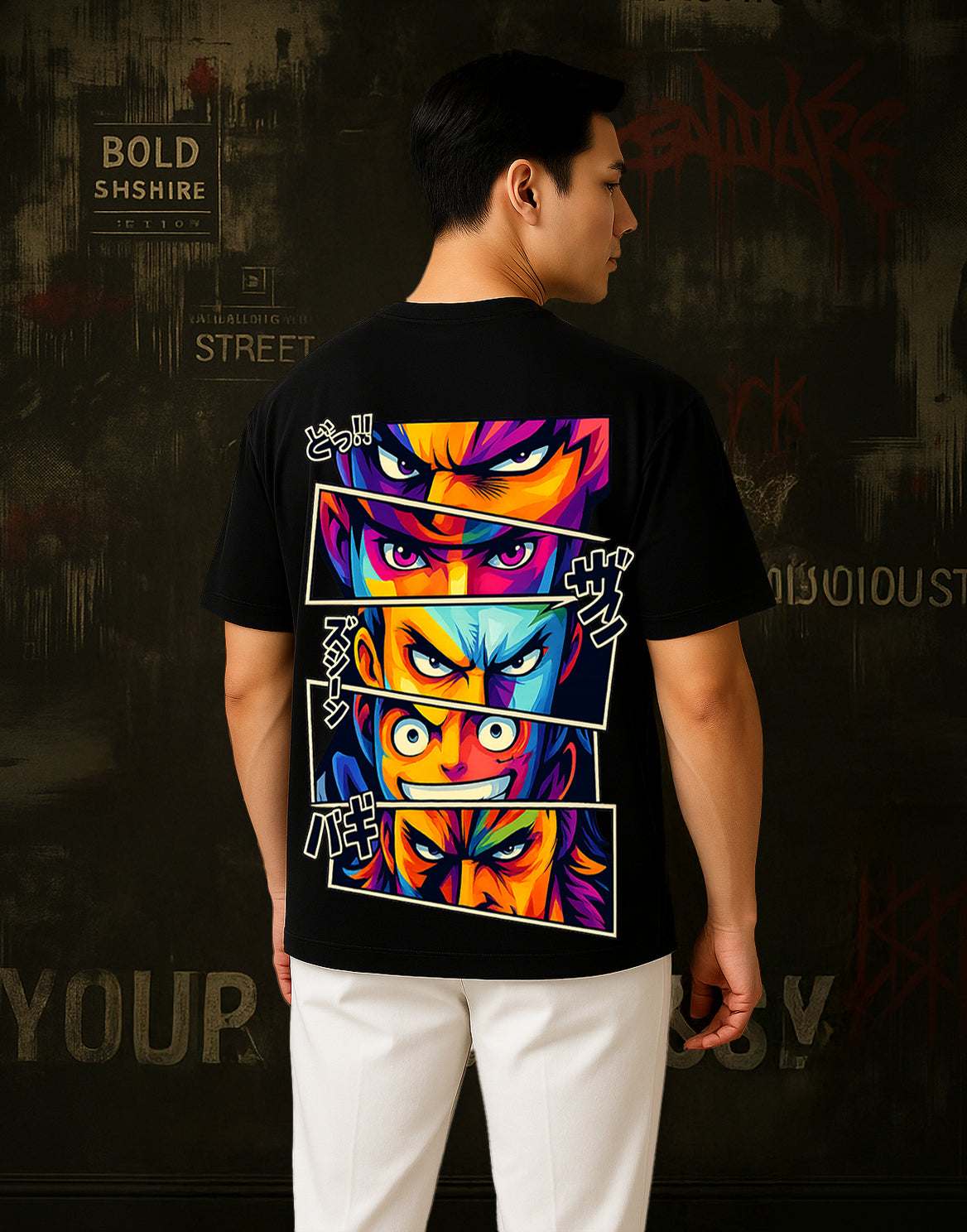 Warrior Gaze Oversized t-shirt
