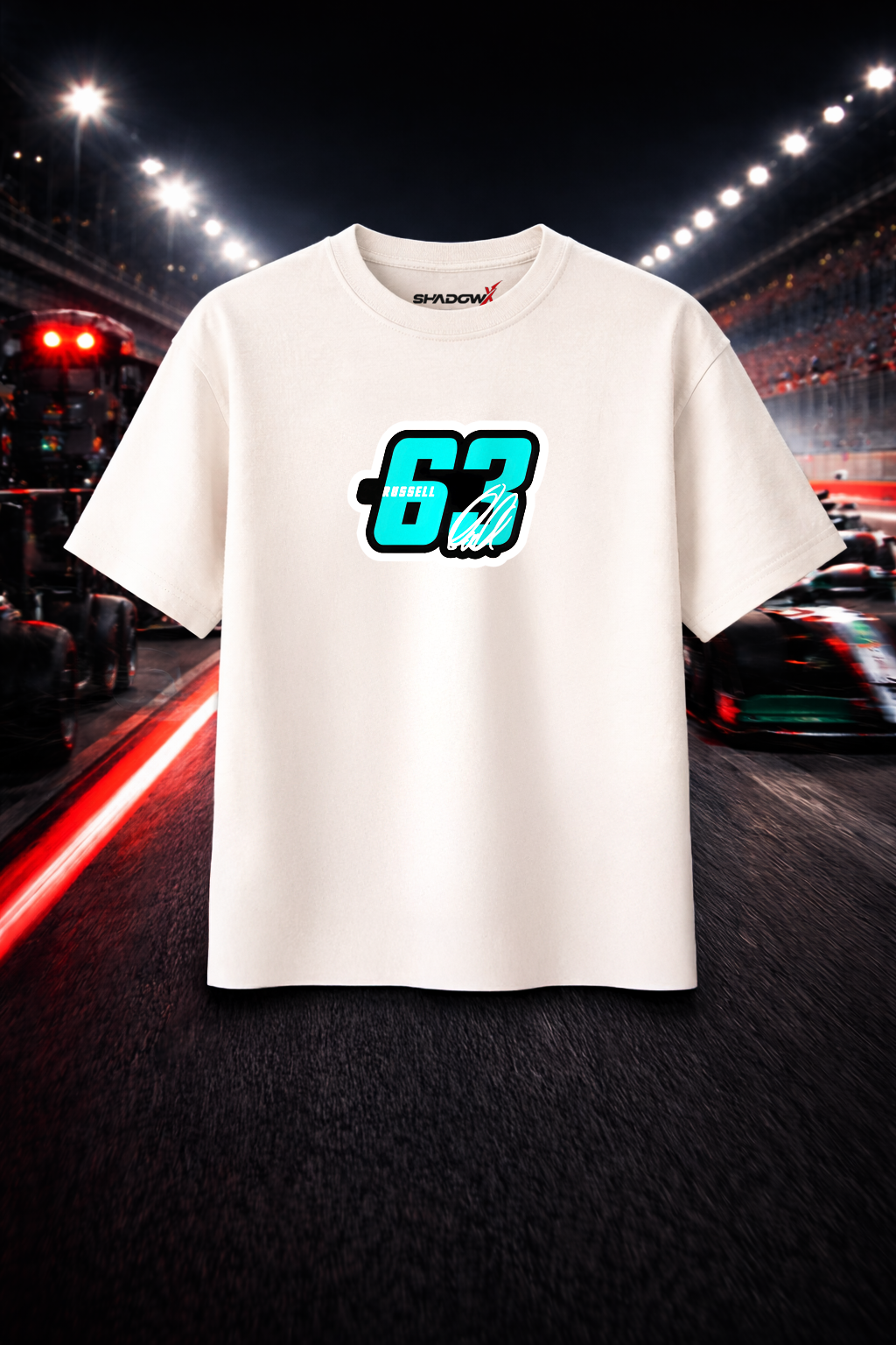 Motorsport 63 Racing Oversized Tee – F1 Oversized T-shirt | ShadowX