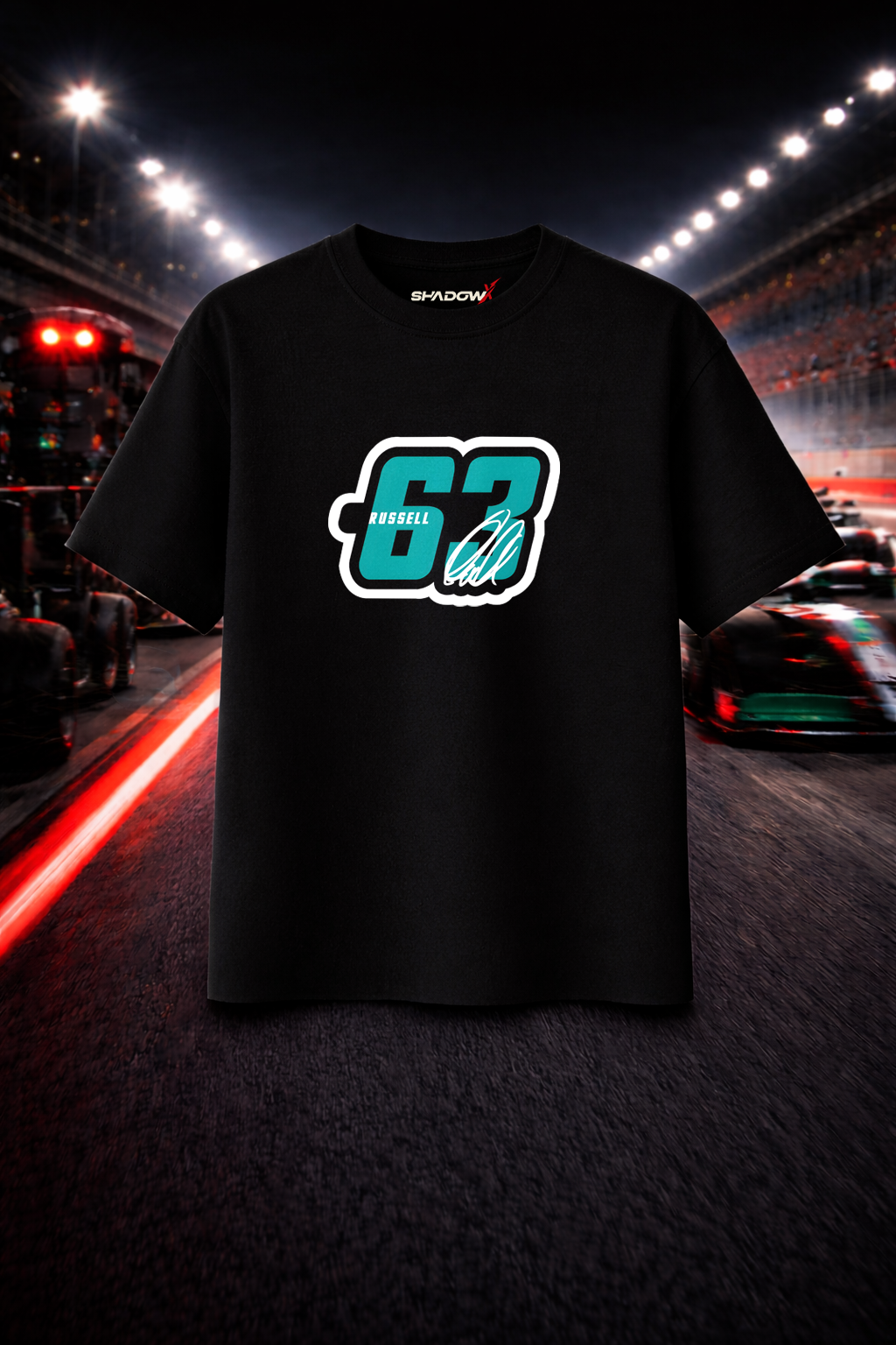 Motorsport 63 Racing Oversized Tee – F1 Oversized T-shirt | ShadowX