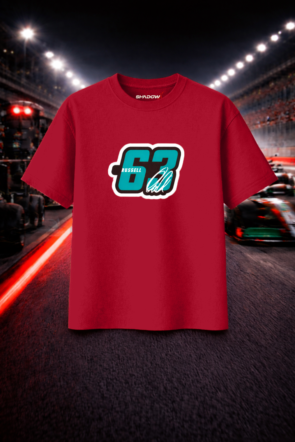 Motorsport 63 Racing Oversized Tee – F1 Oversized T-shirt | ShadowX